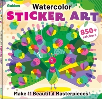 Watercolor Sticker Art 4056212724 Book Cover