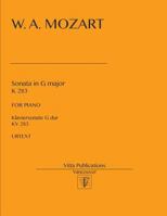 Mozart: Piano Sonata No. 5 in G major, K. 283 1543094910 Book Cover