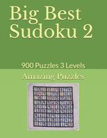 Big Best Sudoku 2: 900 Puzzles 3 Levels 1728906830 Book Cover