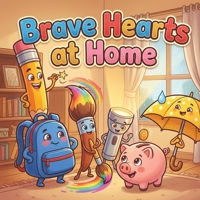 Brave Hearts at Home: Six Stories of Bravery, Confidence, and Trying Again (The Household Heroes) B0H2D2RTDJ Book Cover