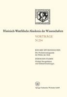 Die Produktionskapazitat Der Boden Der Erde. Globale Energiebilanz Und Klimaschwankungen: 215. Sitzung Am 4. April 1973 in Dusseldorf 3663005968 Book Cover