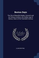 Boston Days 0530356317 Book Cover