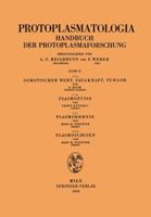 Osmotischer Wert, Saugkraft, Turgor Plasmoptyse Plasmorrhyse Plasmoschisen 3211804862 Book Cover