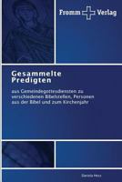 Gesammelte Predigten 3841604900 Book Cover