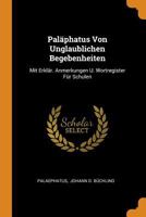 On Unbelievable Tales (Palaephatus: Peri Apiston) 1021264601 Book Cover