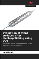 Evaluation of stent surfaces after electropolishing using DOE 6208112427 Book Cover