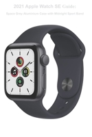 2021 Apple Watch SE Guide: Space Grey Aluminium Case with Midnight Sport Band B0BCSCQLLN Book Cover