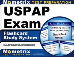 USPAP Exam Flashcard Study System: USPAP Test Practice Questions & Review for the Uniform Standards of Professional Appraisal Practice Examination (Cards) 1610730097 Book Cover