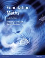 Foundation Maths 1292095172 Book Cover