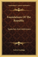 Foundations of the Republic 1410215989 Book Cover