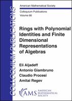 Rings with Polynomial Identities and Finite Dimensional Representations of Algebras 1470451743 Book Cover