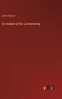 An Analysis of the Conveyancing 3368807676 Book Cover
