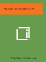 Principles of Investment V1 116260817X Book Cover