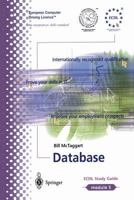 Database: ECDL - the European PC standard (European Computer Driving Licence) 1852334460 Book Cover