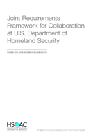 Joint Requirements Framework for Collaboration at the U.S. Department of Homeland Security 1977408176 Book Cover