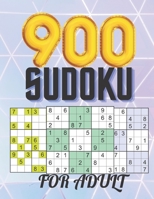 900 Sudoku for Adult: Logical Thinking - Brain Game Book Sudoku Puzzles For Adult B091HCWRXY Book Cover