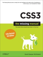 CSS3: The Missing Manual 1449325947 Book Cover