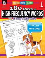 180 Days of High-Frequency Words for First Grade: Practice, Assess, Diagnose 1425816347 Book Cover
