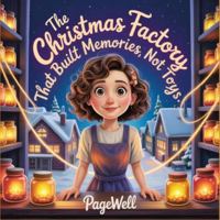The Christmas Factory That Built Memories, Not Toys - Kids Story Book: A Heartwarming Christmas Story About Sharing Joy, Kindness, and Magical Memories for Kids Ages 4–8 B0G4G6STJX Book Cover