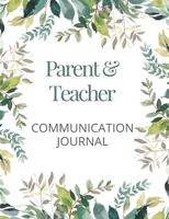Parent and Teacher Communication Journal B0851MB525 Book Cover