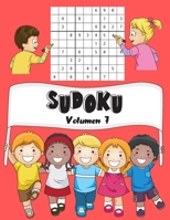 SUDOKU: Volumen 7 | 150 Niños Sudoku Con Soluciones | Fácil | 1 Cuadrículas Por Página | Gran formato, 8.5 "x11". (Mi Sudoku Favorito Para Miños) B0883X87NW Book Cover