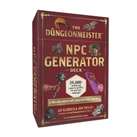 The Düngeonmeister NPC Generator Deck: A Mix-and-Match NPC Creation Tool for RPGs (Düngeonmeister Series) 1507226101 Book Cover
