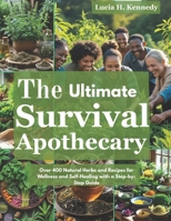 The Ultimate Survival Apothecary: Over 400 Natural Herbs and Recipes for Wellness and Self-Healing with a Step-by-Step Guide B0FDGMLTQM Book Cover
