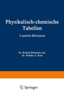 Physikalisch-Chemische Tabellen 3662231921 Book Cover