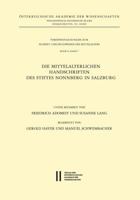 Die Mittelalterlichen Handschriften Des Stiftes Nonnberg in Salzburg 370018008X Book Cover