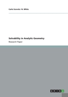 Solvability in Analytic Geometry 3656409064 Book Cover