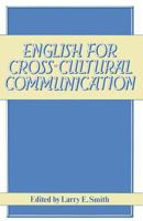 English for Cross-Cultural Communication 1349165743 Book Cover