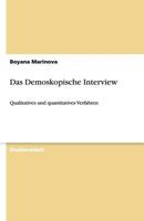 Das Demoskopische Interview 3640504119 Book Cover