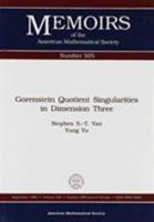Gorenstein Quotient Singularities in Dimension Three 0821825674 Book Cover