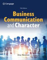 Business Communication and Character 0357718135 Book Cover