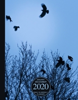 January - December 2020 Daily & Weekly Planner: 1 Year Personal Calendar; Roost of Crows at Dusk 1676894853 Book Cover