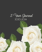 5 Year Journal 2020-2024: Record Personal Memories in Sweet Diary for Five Years * 8 x 10 372 page 1670121852 Book Cover