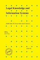 Legal Knowledge and Information Systems: JURIX 2016: The Twenty-Ninth Annual Conference 161499725X Book Cover