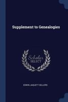 Supplement to Genealogies 1376391570 Book Cover
