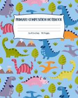 Primary Composition Notebook: Little Dinosaur Handwriting Practice Paper 1099055229 Book Cover