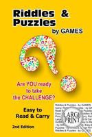 Riddles & Puzzles - By Games (2nd Edition) 198118578X Book Cover