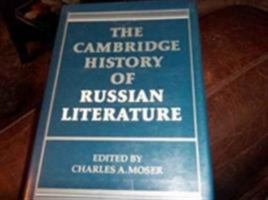 The Cambridge History of Russian Literature 0521425670 Book Cover