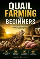 Quail Farming For Beginners: A Practical Guide to Raising Quail for Egg and Meat Production on a Small Scale B0H3NW1XBV Book Cover