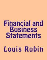 Financial and Business Statements 1984029940 Book Cover