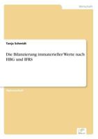 Die Bilanzierung Immaterieller Werte Nach Hbg Und Ifrs 3838688740 Book Cover