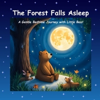 The Forest Falls Asleep: A Gentle Bedtime Journey with Little Bear B0FVV47L1H Book Cover