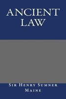 Ancient Law 088029101X Book Cover