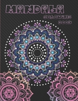 Mandala coloring book: Unique Collection and wonderful Designs 100 pages mandala coloring book B09K1Z25N5 Book Cover