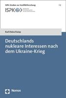 Deutschlands Nukleare Interessen Nach Dem Ukraine-Krieg 3756007103 Book Cover