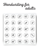 Handwriting for adults: Practice handwriting guide for adults, Introduction to calligraphy, Practice handwriting for adults 1365786625 Book Cover