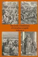 The Great Commentary of Cornelius À Lapide 1497310288 Book Cover